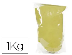 Sable graine créative n.40 sac de 1kg coloris jaune — Non classé
