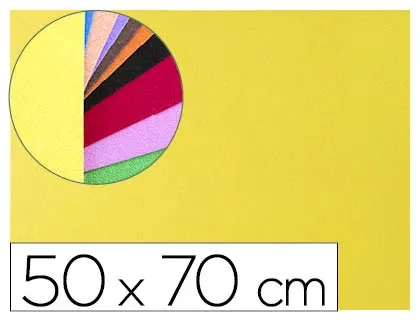 Plaque mousse liderpapel texture serviette 50x70cm 60g/m2 épaisseur 2mm unicolore jaune — Non classé