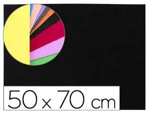 Plaque mousse liderpapel texture serviette 50x70cm 60g/m2 épaisseur 2mm unicolore noir — Non classé