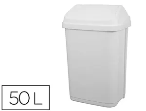 Poubelle plastique à couvercle basculant 50l — Non classé
