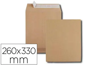 GPV Pochettes à soufflets, 24, 260 x 330 mm, kraft brun — Pochettes d'expéditions