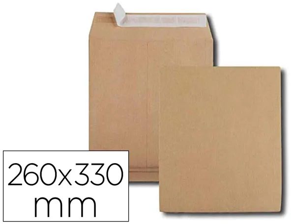 GPV Pochettes à soufflets, 24, 260 x 330 mm, kraft brun — Pochettes d'expéditions