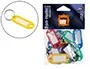 RESKAL Porte-clés avec anneau, diamètre: 18 mm, assorti — Organisation de clés — vue 2