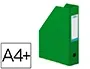Porte-Revues Elba Color Life Pvc Grain Toilé Pan Coupé Format 32x24 cm Dos 7cm Coloris Vert, HAMELIN — Classement &… — vue 2