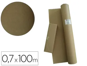 Papier kraft apli coloris brun rouleau 0.70x100m — Non classé