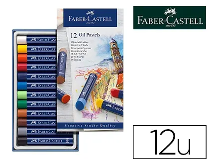 Pastel huile faber-castell creative studio forte         pigmentation couvrante        onctueuse etui carton 12 — Non classé