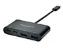 Hub Chargeur Kensington Ch1000 4 Ports Usb 3.1 2 Usb-A Et 2 Usb-C Vitesse Transfert 5gb/S Installation —… — vue 2