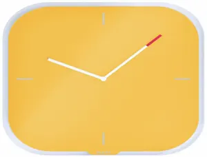 Horloge leitz cosy jaune horloge murale - leitz cosy - jaune — Non classé