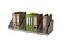 PAPERFLOW Trieur à cases fixes, 9 cases, gris — Classement & archivage — vue 2