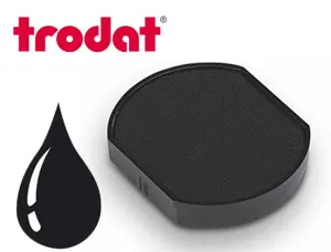 Cassette encrage trodat 6/46040a pour tampon encreur 46040/ 46040r/46140 coloris noir — Non classé