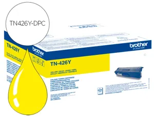Toner laser compatible dpc brother tn426y 6500 p jaune — Non classé