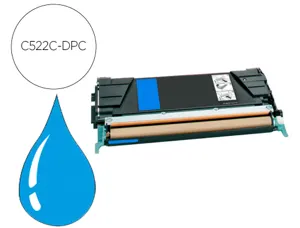 Toner laser compatible dpc lexmark c5220cs cyan — Non classé