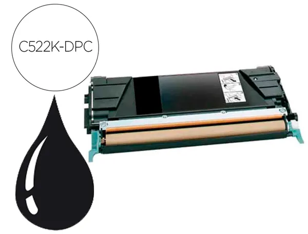 Toner laser compatible dpc lexmark c5220ks noir — Non classé