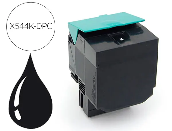 Toner laser compatible dpc lexmark c544x1kg noir — Non classé
