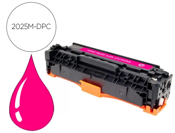Toner laser compatible dpc hp ep718m magenta — Non classé