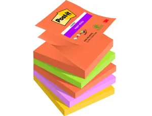 Post-it z-note-76x76 boost p/5note repositionnable - post-it z-notes boost 76x76mm - lot de 5 — Non classé