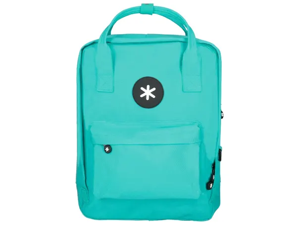 Sac dos antartik 1 compartiment ordinateur portable 18/' poche exterieure fermeture eclair dim. 300x115x390mm menthe — Non…