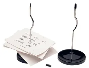 Pique-notes socle épingle métal trépied tige 110mm — Non classé
