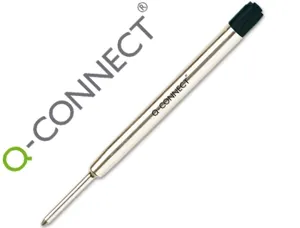 Recharge q-connect universellestylo-bille largeur moyenne   coloris noir — Non classé