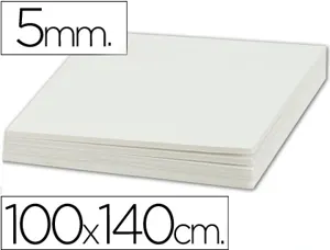 Carton entrecolle liderpapel 100x140cm epaisseur 5mm       unicolore blanc — Non classé