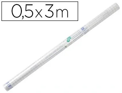 Couvre-livres liderpapel adhésif repositionnable 0.5x3m rouleau plastique 80 microns — Non classé