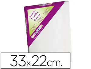 Toile sur chassis liderpapel ap agraffe au dos 100% coton  1,8x3,8 cm bords en bois      33x22 cm — Non classé