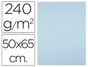 Papier cartonné liderpapel dessin travaux manuels 240g/m2 50x65cm unicolore bleu — Non classé