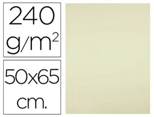 Papier cartonné liderpapel dessin travaux manuels 240g/m2 50x65cm unicolore jaune — Non classé