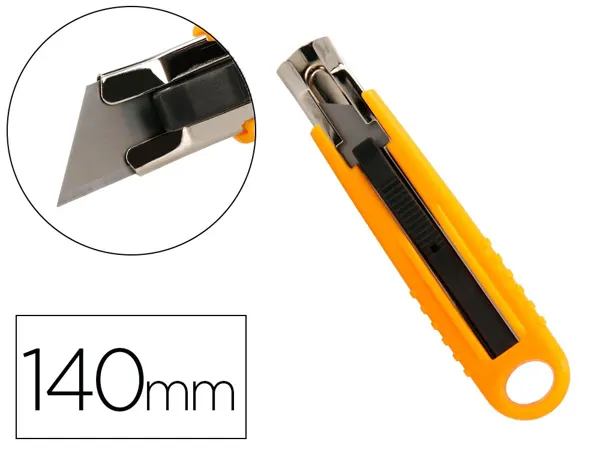 Cutter xd123 q-connect retractable lame acier 18 mm blister — Non classé