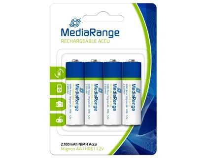 Pile mediarange alcaline aa rechargeable blister 4 unités — Non classé