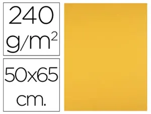 Papier cartonne liderpapel 50x65cm 240gr coloris vieil   or paquet 25 feuilles — Non classé