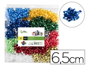 Étoile adhésive liderpapel fantaisie format maxi largeur étoile 6.5cm coloris métallisé — Non classé