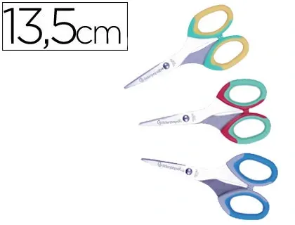 Ciseaux liderpapel toucher soft anneaux souples 135mm — Non classé