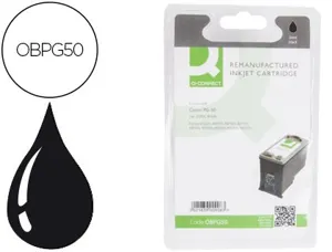 Cartouche d'encre compatible q-connect canon pg-50 510 p noir — Non classé