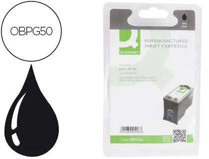 Cartouche d'encre compatible q-connect canon pg-50 510 p noir — Non classé
