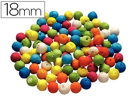 Boule cellulose univers de piwi diamètre 18mm coloris assortis sachet 100 unités — Non classé