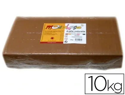 Argile Naturelle Solargil Cuisant Coloris Rouge Pain 10 kg — Activités artistiques