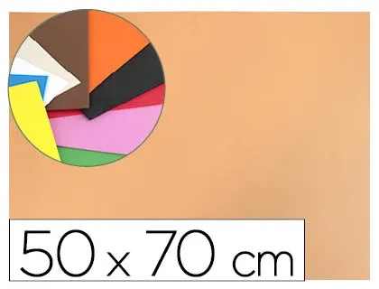 Mousse eva liderpapel 50x70cm 60gr epaisseur 1,5mm coloris  peau — Non classé