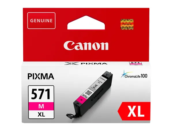 Canon 571XL cartouche jet d'encre magenta haute capacité authentique (CLI571M XL) — Cartouches & toners — vue 3