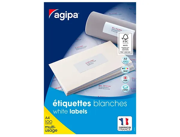 agipa Etiquette universelle, 52,5 x 29,7 mm, POSE EXPRESS — Fournitures — vue 3
