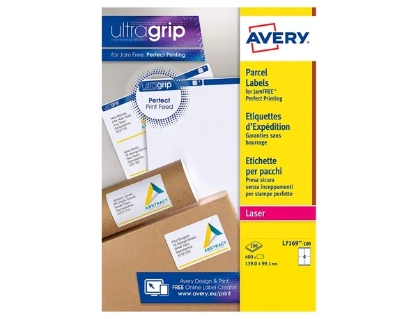 AVERY Etiquette d'expédition, 99,1 x 139,0 mm, blanc — Fournitures — vue 3
