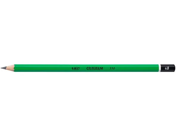 BIC Crayon Criterium 550, degré de dureté: 4B, hexagonal — Fournitures — vue 3