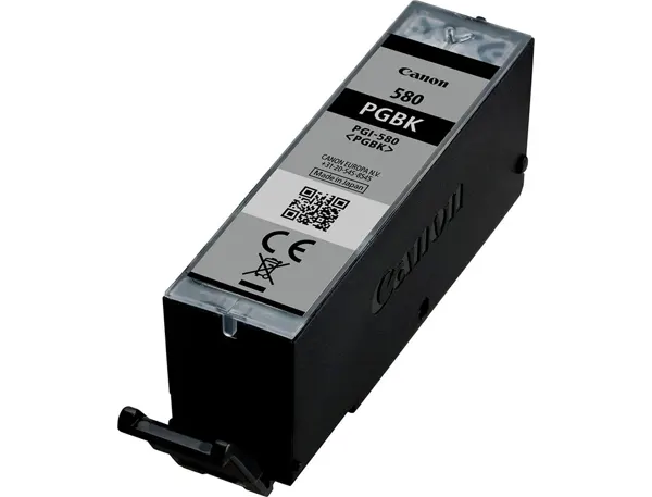 Canon 580 cartouche jet d'encre noire photo authentique (PGI580PGBK) — Cartouches & toners — vue 4