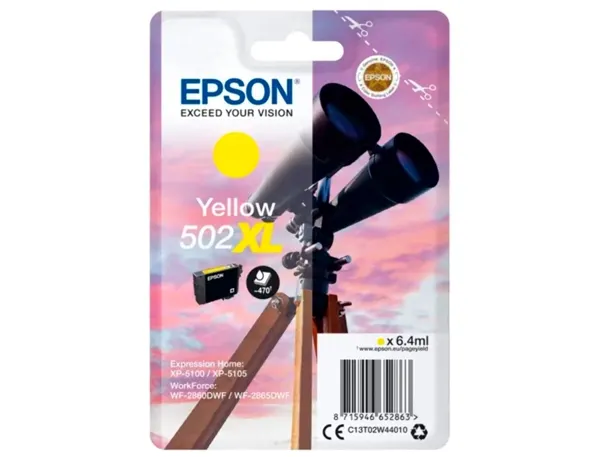 EPSON 1LB Singlepack Yellow 502XL Ink — Cartouches & toners — vue 3
