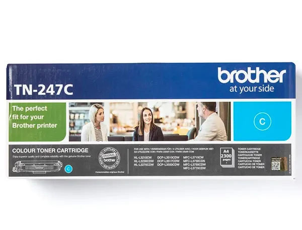 BROTHER TN247C Toner cyan haute capacité de 2300 pages pour Hl-L32xx DCP-L35xx MFC-L37xx — Cartouches & toners — vue 3