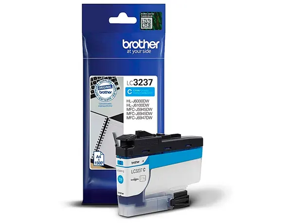 Brother LC3237C cartouche jet d'encre cyan haute capacité authentique — Cartouches & toners — vue 3