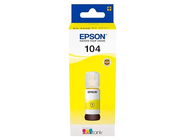 EPSON 1LB 104 EcoTank Yellow ink bottle — Cartouches & toners