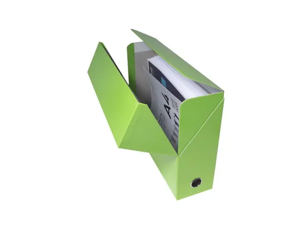 EXACOMPTA Boîte transfert Iderama, 90 mm, vert anis — Classement & archivage — vue 5