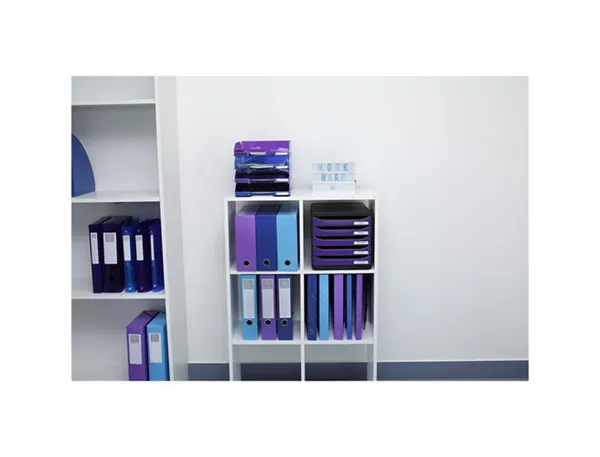 EXACOMPTA Boîte transfert Iderama, 90 mm, violet — Classement & archivage — vue 7