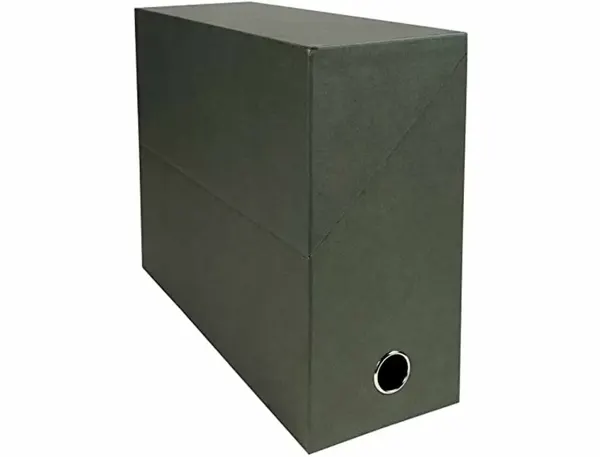 EXACOMPTA Boîte transfert, carton, 120 mm, vert foncé — Classement & archivage — vue 3